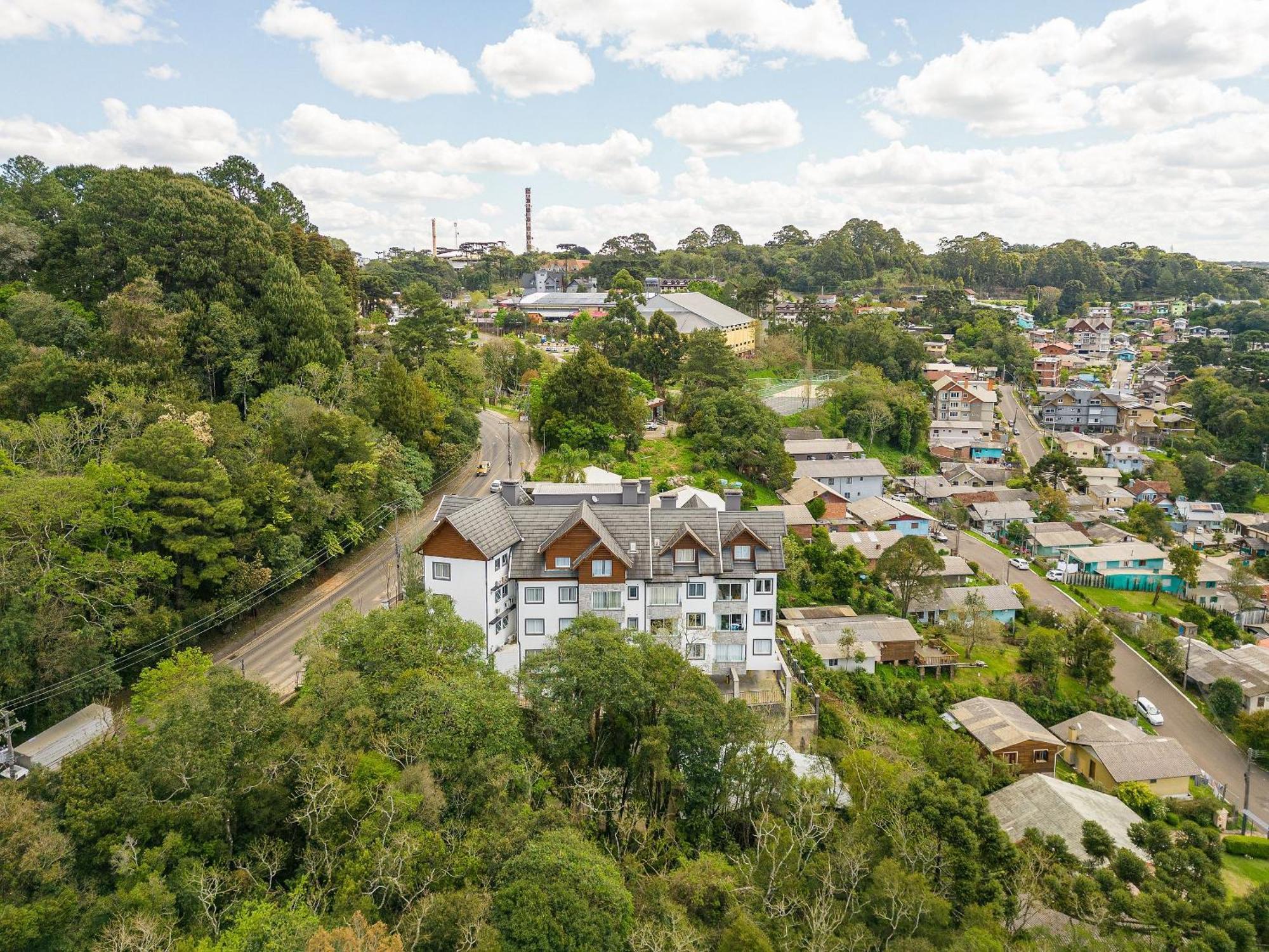 Vista 161 Apto Em Gramado Com Vista Espetacular Ngoại thất bức ảnh
